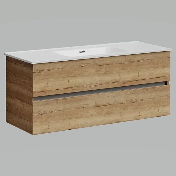 Тумба с раковиной Sancos Urban 120 дуб галифакс