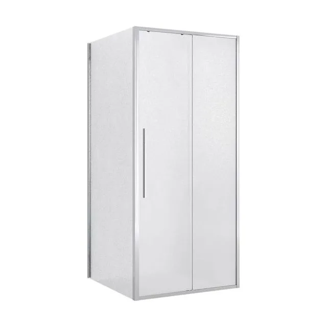 Душевое ограждение Niagara Nova NG-65-11CH-CH100-34 (110х100х195) прямоугольник,хром,дверь раздвижная,стекло шиншилла