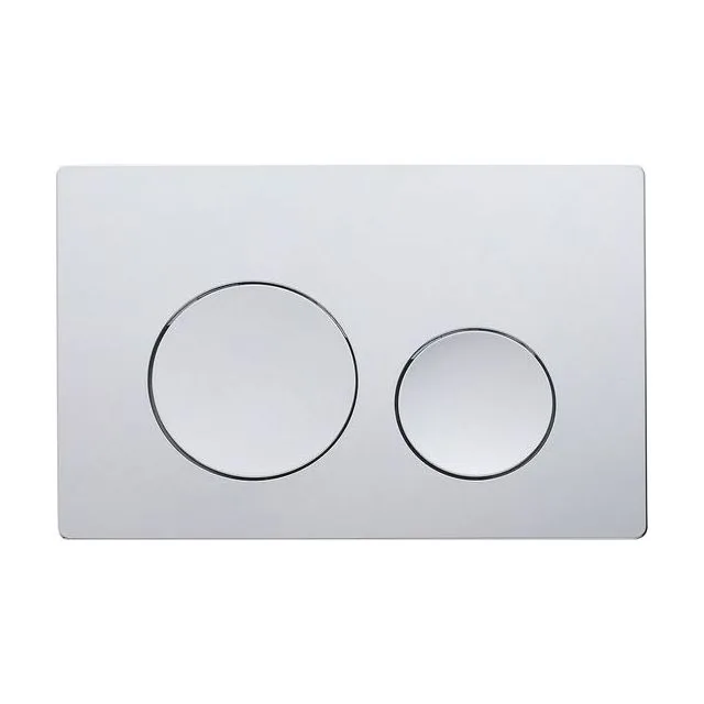 Кнопка смыва Veconi FLUSH V2, FLV2-C, 240х162х10, пластик, хром глянец