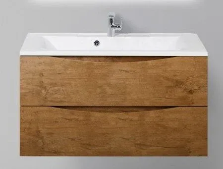 Тумба с раковиной BelBagno Марино (Marino) 100 натуральный дуб