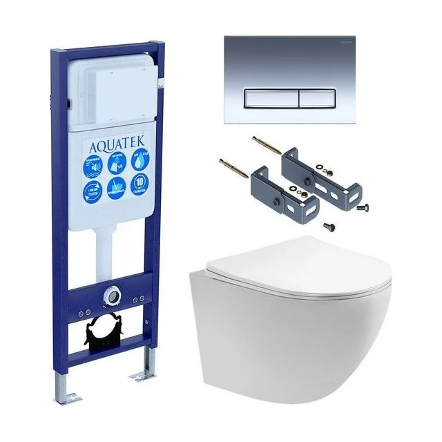Комплект крепления для инсталляций к стене 130-180 мм Aquatek KKI-0000016