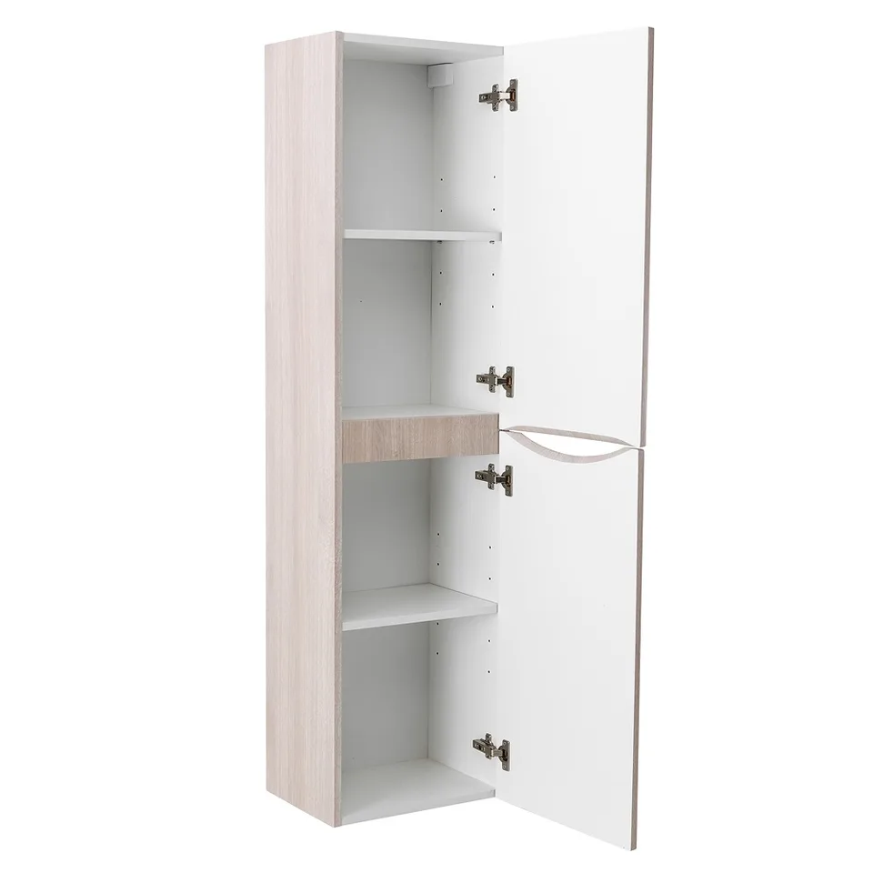 Шкаф подвесной BelBagno FLY-MARINO-1500-2A-SC-RG-P-R Rovere Grigio, правый