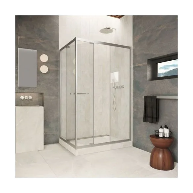 Душевой уголок проем ZP+ZPV Inside 140*80 04 crystalvision профиль никель стекло crystalvision