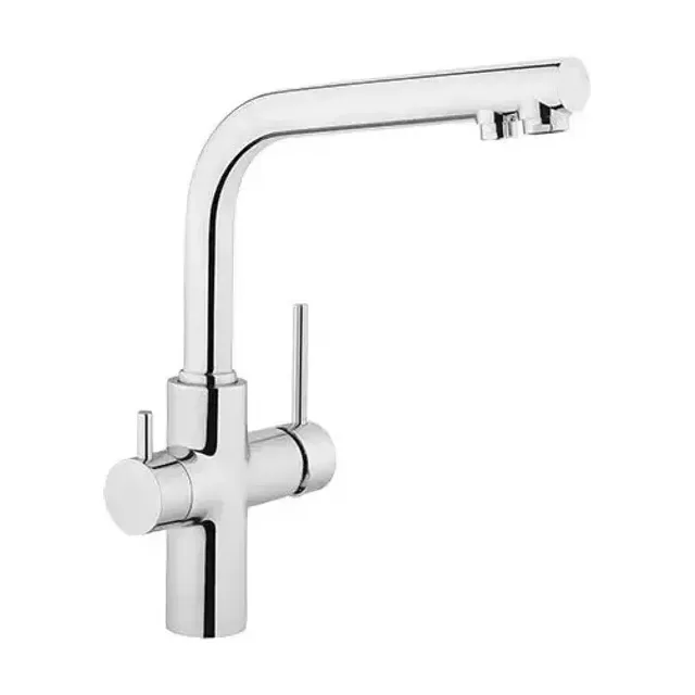 Смеситель Vitra Split A42144EXP для кухни с функцией подключения фильтра хром