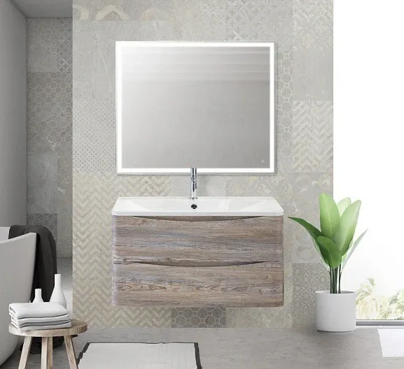 Тумба с раковиной BelBagno Аква (Acqua) 100 сосна скания