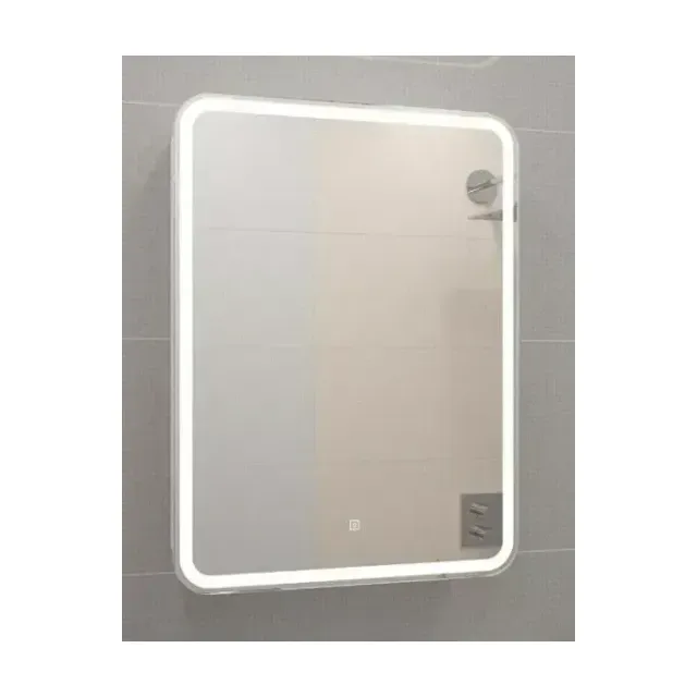 Зеркало-шкаф с подсветкой ART&MAX Платино Platino AM-Pla-600-800-1D-R-DS-F