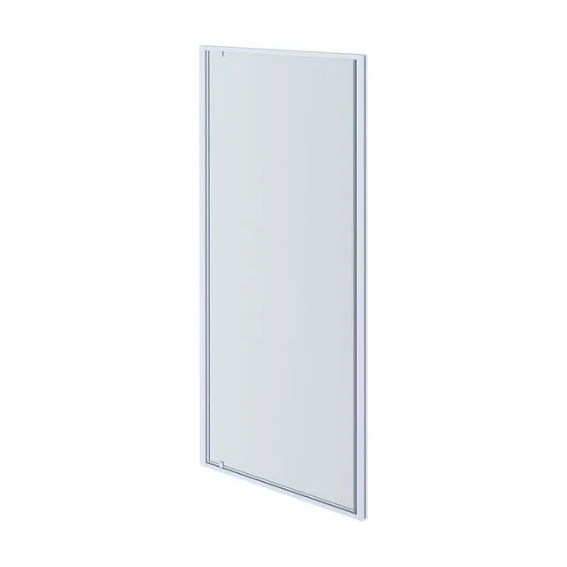 AQ NAA 6211-90 (новый артикул AQ ARI PI 09020CH) Душевая дверь, распашная 900x2000 профиль хром, стекло прозрачное