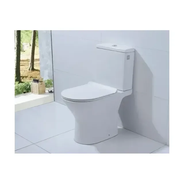 Унитаз-компакт Orans Ceramic WM9902 37*61,5 безободковый с крышкой-сиденьем микролифт Slim