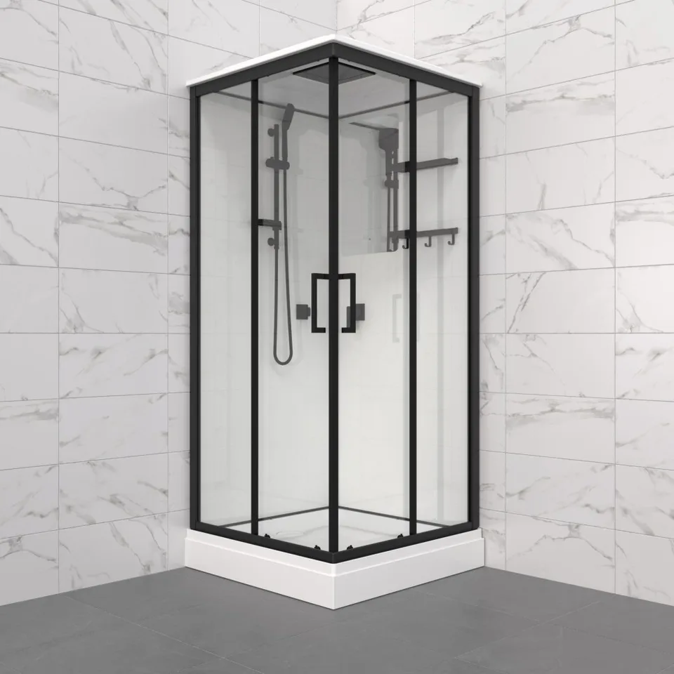 ДК "Рич-Блэк" низк. подд. 90×90 см