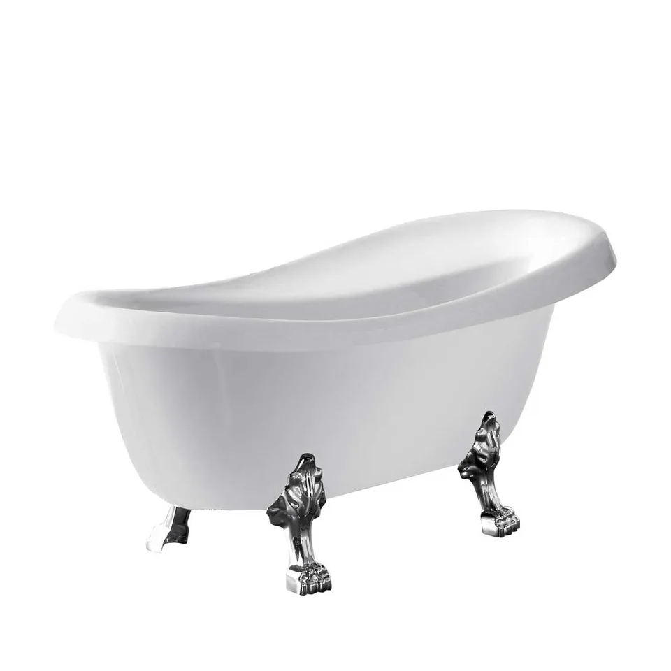Ванна акриловая Vincea VBT-120-1700, 1700*755*720, цвет белый, без ножек, без слива перелива