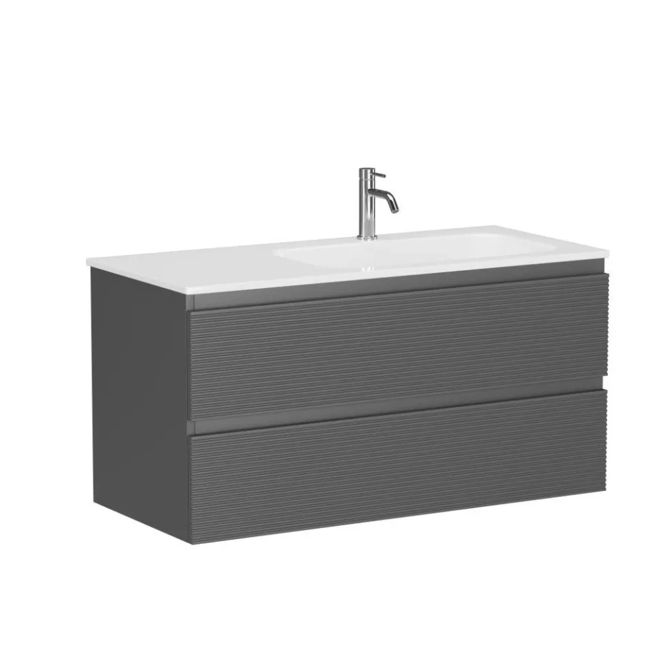 Тумба под раковину Sancos Folk 100 Grey soft R