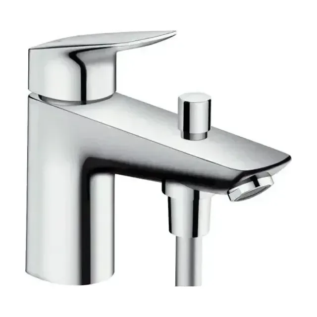 Смеситель на борт ванны Hansgrohe Logis 71312000 на 1 отверстие дивертор