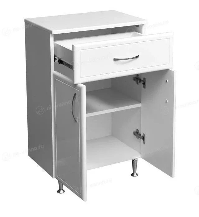Комод Stella Polar Концепт 50 белый глянец