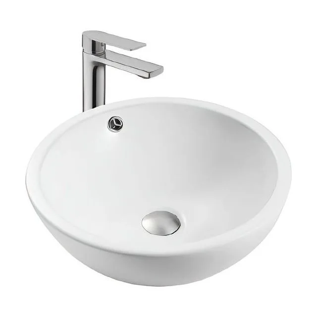 Раковина накладная для установки на столешницу AQUATEK AQ5354-MW 440*440*175, матовый белый