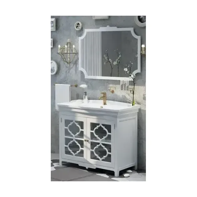 Комплект мебели Corozo Манойр 105 белый