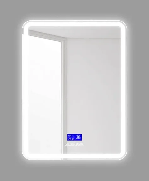 Зеркало BelBagno SPC-MAR-600-800-LED-TCH-RAD 60*80 с блютуз,радио,цифровым термометром