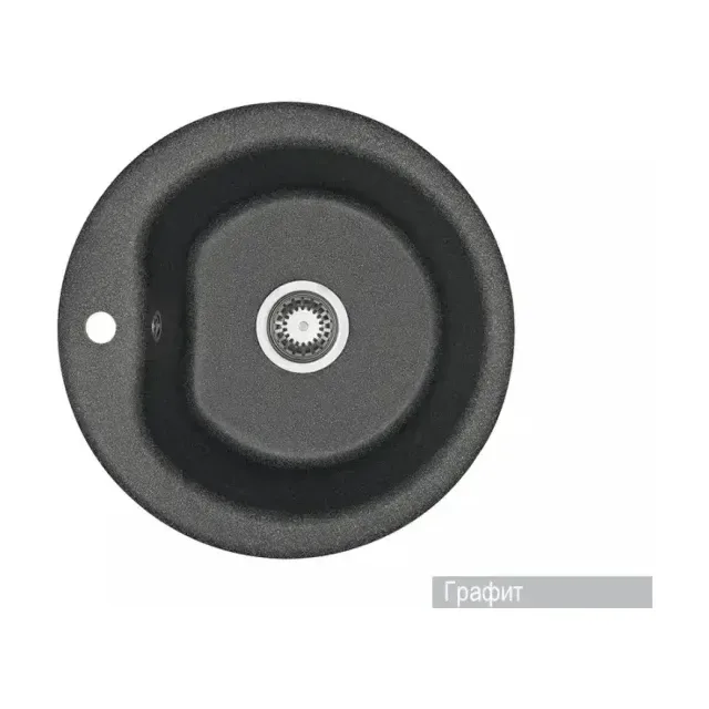 Мойка для кухни AQUATON Мида круглая графит 1A712732MD210