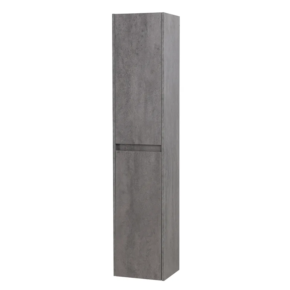 Шкаф подвесной BelBagno KRAFT-1600-2A-SC-CG-R Cemento Grigio, правый