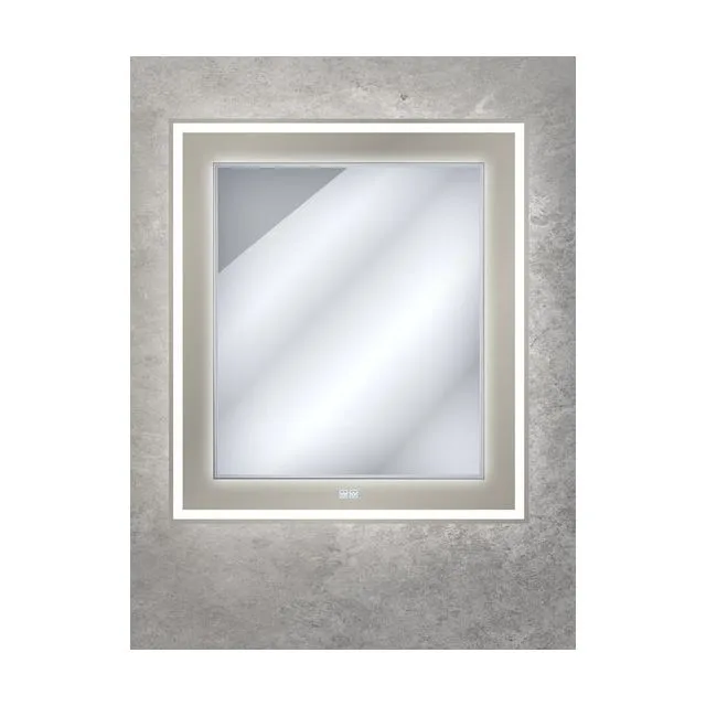 Зеркало со встроенной и контурной подсветками CEZARES CZR-SPC-RELAX-800-900-LED-TCH-GR