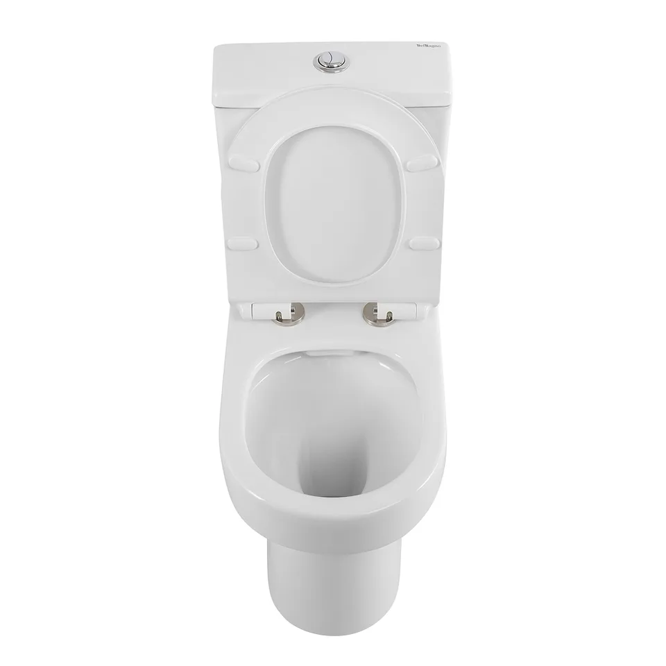 Унитаз-компакт безободковый BelBagno NORMA BB339CPR/BB339T/BB076SC