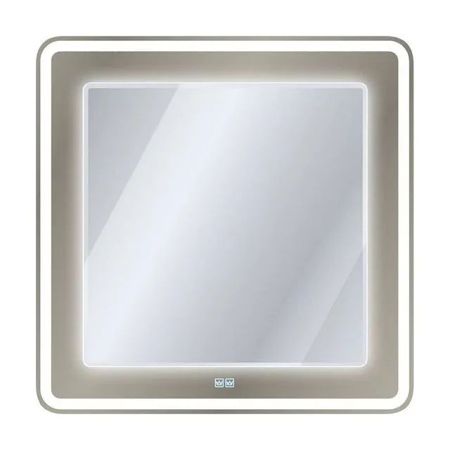 Зеркало со встроенной и контурной подсветками CEZARES CZR-SPC-SLIDER-800-900-LED-TCH-BR