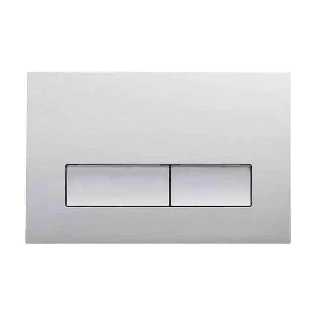 Кнопка смыва Veconi FLUSH V1, FLV1-C, 240х162х9, пластик, хром глянец