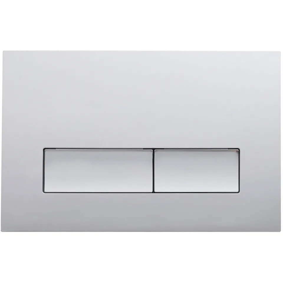 Кнопка смыва Veconi FLUSH V1, FLV1-C, 240х162х9, пластик, хром глянец