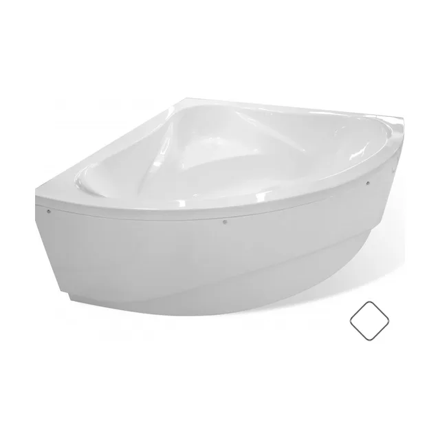 Ванна из литьевого мрамора Эстет Аврора 140x140 см ФР-00002601