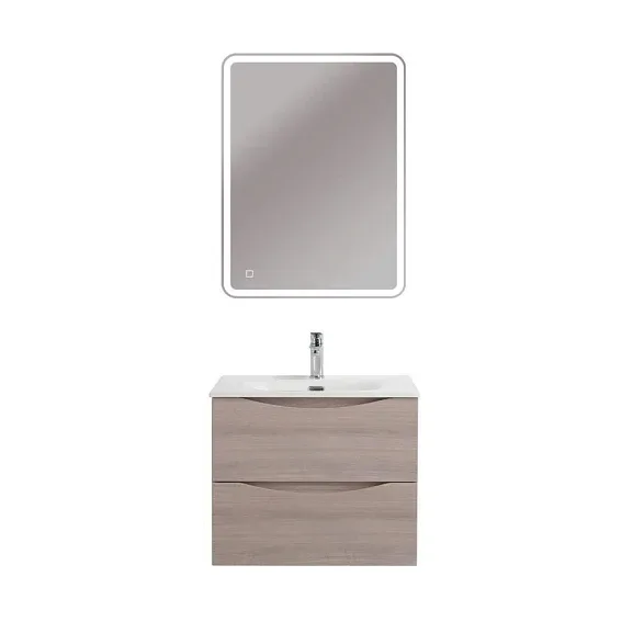 Комплект мебели BelBagno Marino-Cer-N 60 дуб серый