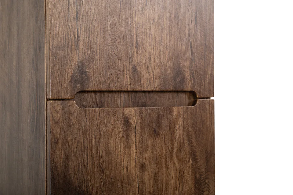 Шкаф подвесной BelBagno ETNA-1500-2A-SC-RW-P-R Rovere Moro, правый