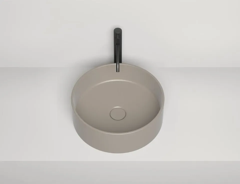 Накладная раковина Salini Armonia 02 S-Stone 45*45 цветная матовая (по RAL)