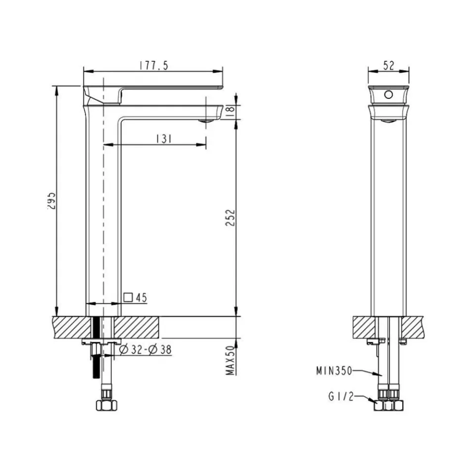 Смеситель Bravat Phillis F156101C-A-ENG для раковины