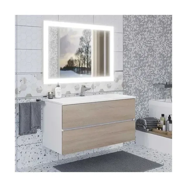 Комплект мебели Uperwood Barsa 100 белый/дуб сонома