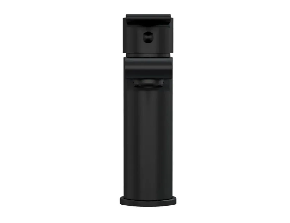 Смеситель Cersanit Браско (Brasko) Блэк (Black) 63107 для раковины с донным клапаном Клик-клак (Click-Clack) черный