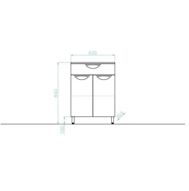 Комод Style Line Жасмин 60