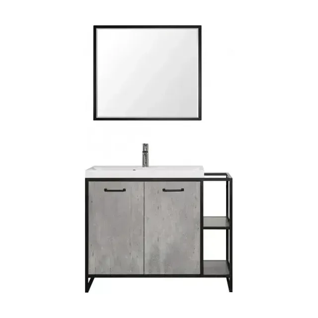 Комплект мебели Style Line Лофт 80/100 L/R бетон