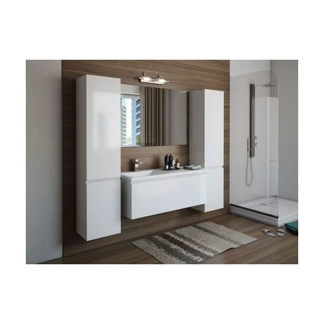 Шкаф-пенал Эстет Dallas Luxe 40 L подвесной белый (h=1747) ФР-00001948