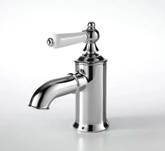 Смеситель Bravat Art F175109C для раковины белый/хром