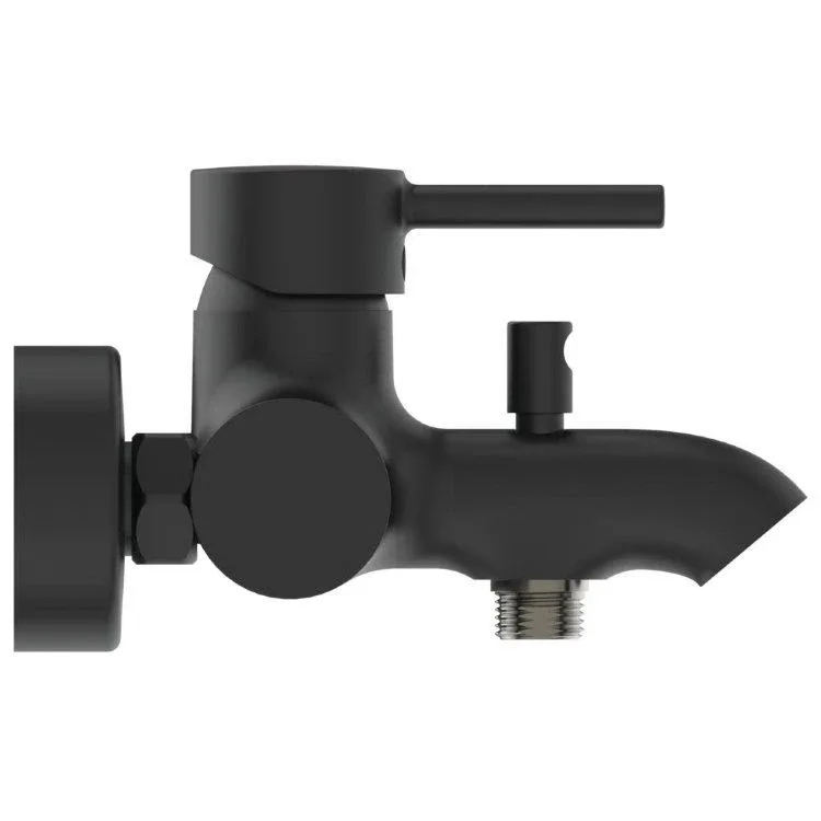 Смеситель Ideal Standard Ceraline BC199XG для ванны и душа черный матовый