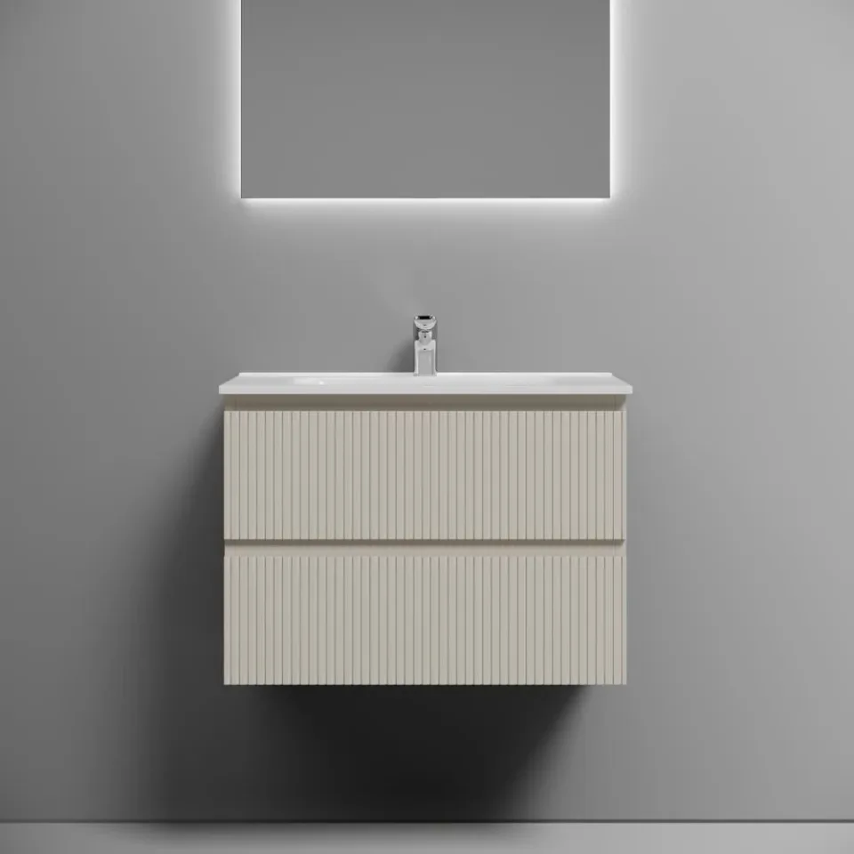 Тумба под раковину Sancos Сноб Т/Snob T 70 Beige Soft