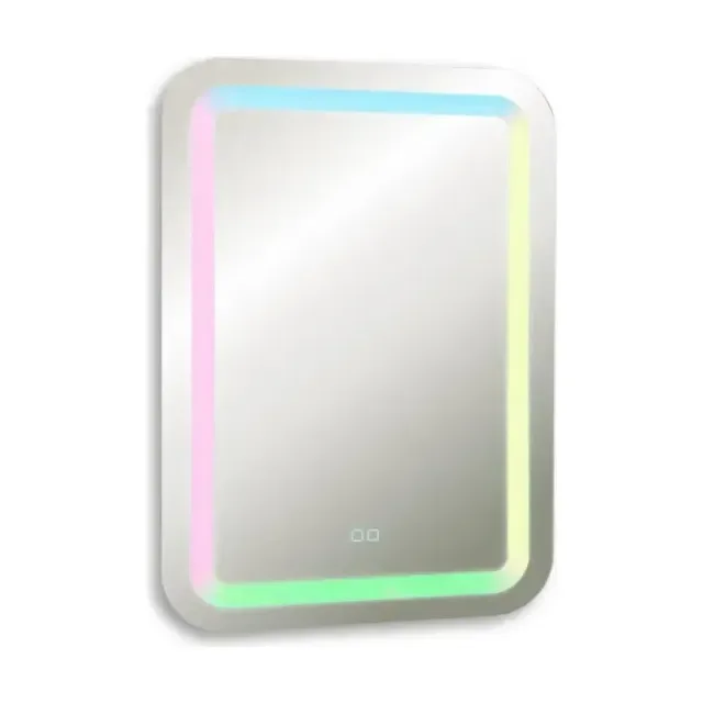 Зеркало Silver Mirrors Мальта RGB 55*80 с Led-подсветкой сенсорный выключатель