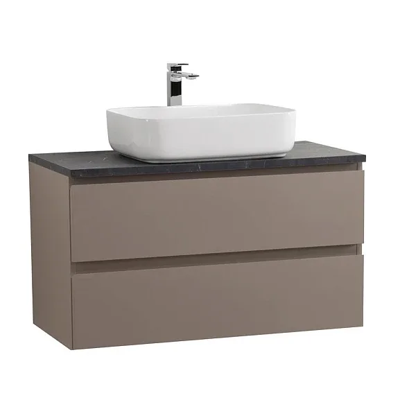 Комплект мебели BelBagno Крафт (Kraft) 90 бежевый матовый (столешница KEP-90-MNO)