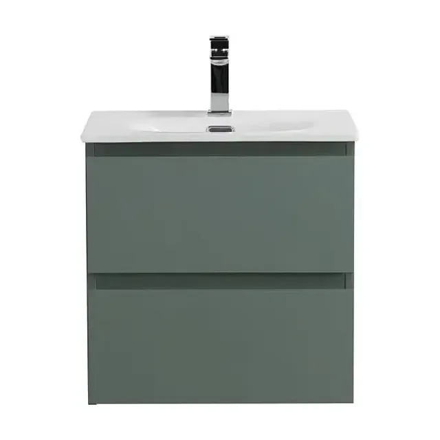 Тумба с раковиной BelBagno Крафт (Kraft) 39 50 подвесная еловая матовая (раковина BB-8099-3-50)
