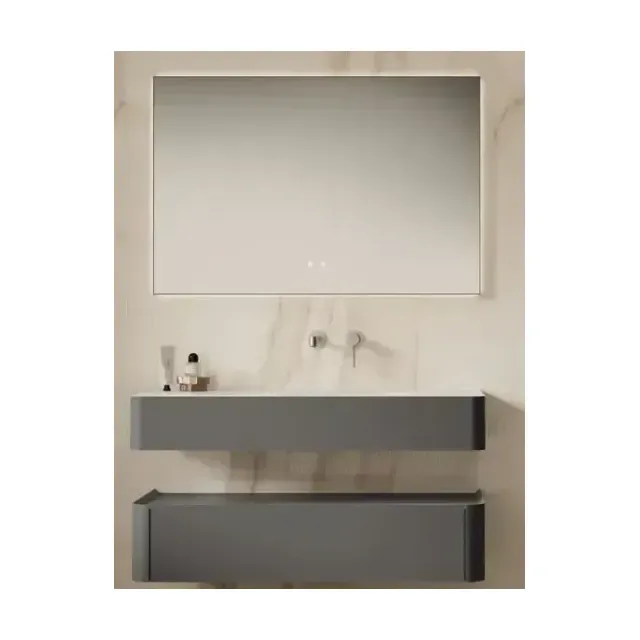 Комплект мебели Vincea Каприз (Caprise) 120 серый матовый