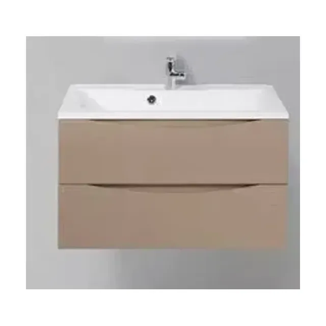 Тумба с раковиной BelBagno Марино (Marino) 80 капучино глянец