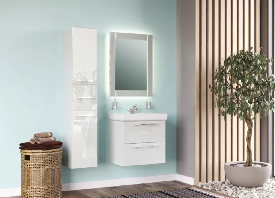 Зеркало MarkaOne Glass 60*80 pure white