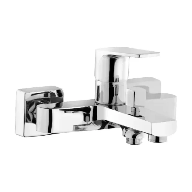 Смеситель для ванны AZARIO TREYA с коротким изливом, хром (AZ-15680501)