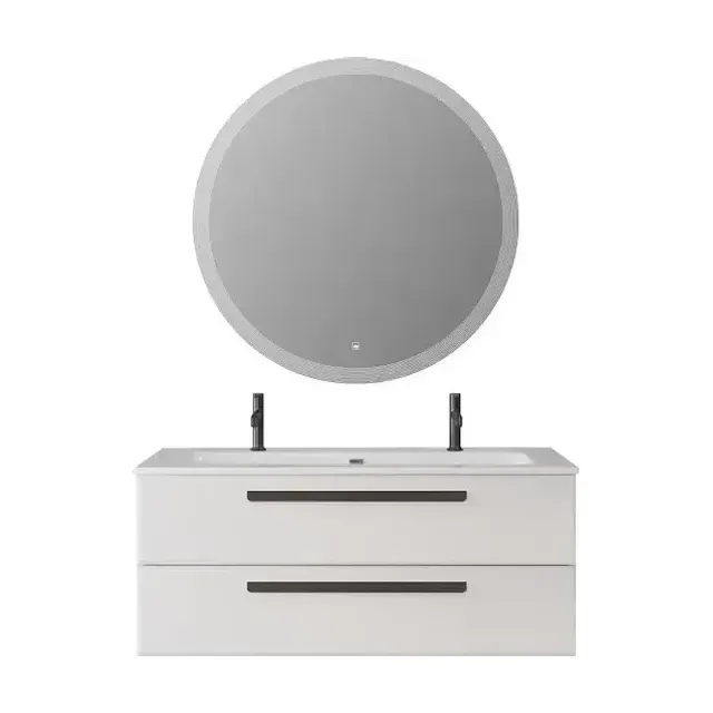 Комплект мебели Cezares Эко-Кер (Eco-Cer) 120 белый матовый (раковина CZR-8073-120-1-2)