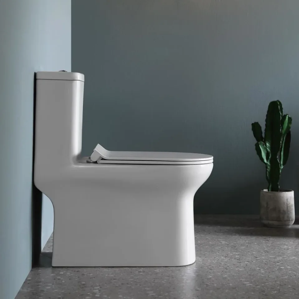 Унитаз-моноблок Comforty CF3C6328P 36*72 с крышкой-сиденьем микролифт Slim