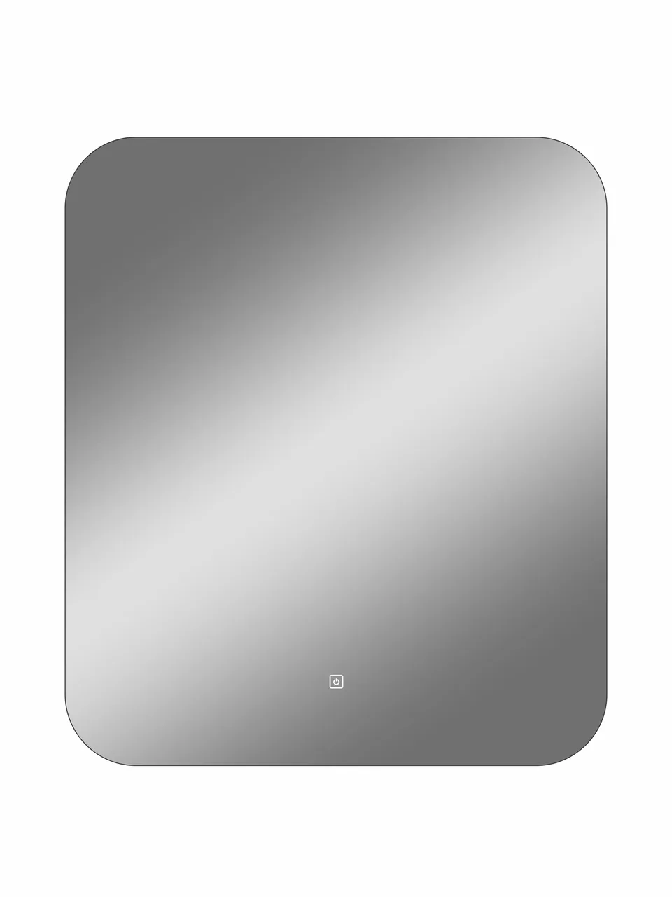 Зеркало Zled-B с LED-подсветкой, 60*70см, прямоугольное